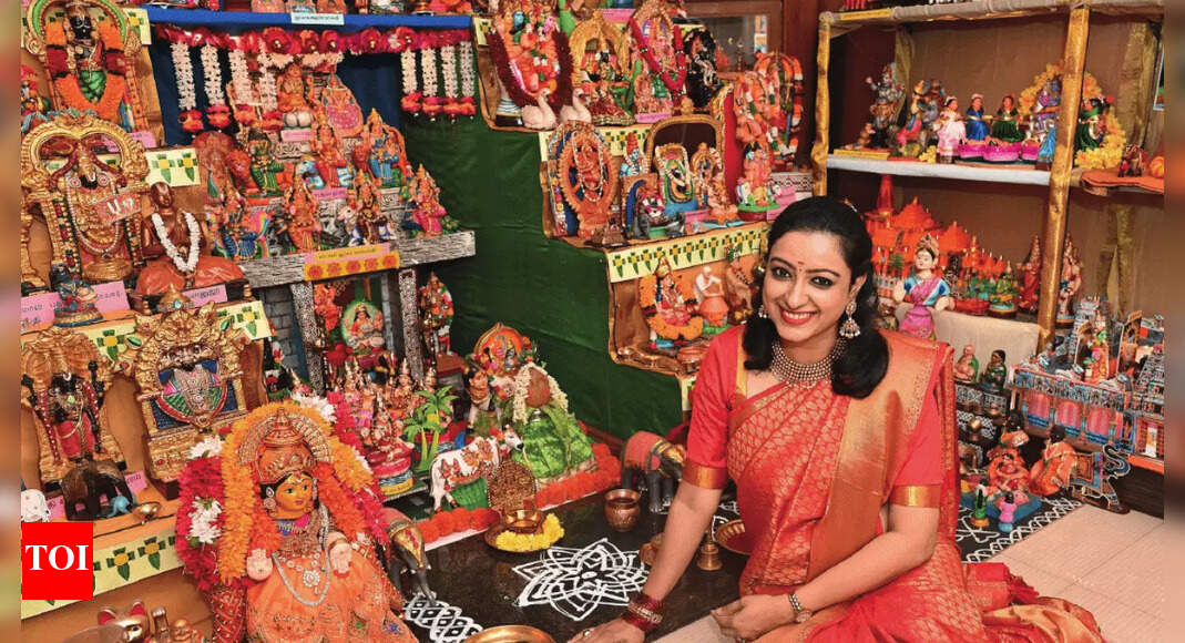 Chance-Ey Illa Golu Contest 2025: Participants go all out with artistic Navaratri kolus