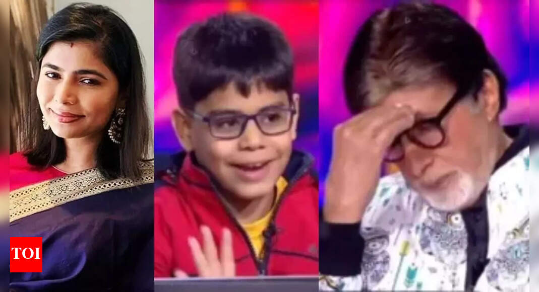 Chinmayi defends KBC 17 kid trolled for being rude to Bachchan Chinmayi defends KBC 17 kid trolled for being rude to Bachchan