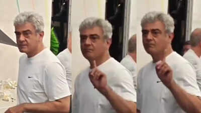 Ajith silences fans in viral video; 'GBU' actor exhibits his iconic calmness and leadership-watch