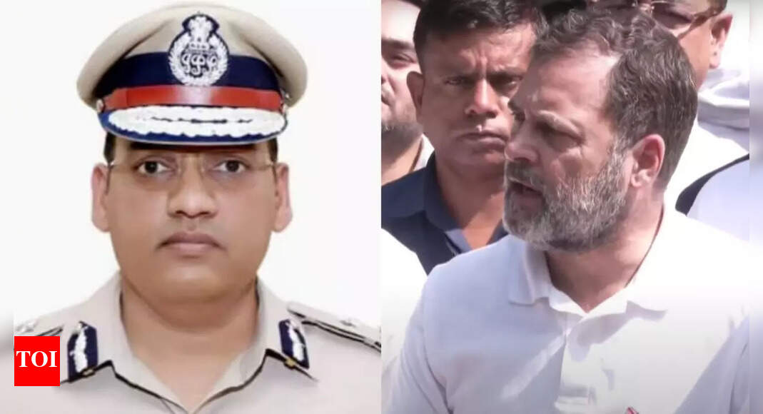 'End this drama': Rahul Gandhi meets Haryana IPS officer's wife, daughters; 'act against accused officers,' opposition leader tells PM Narendra Modi