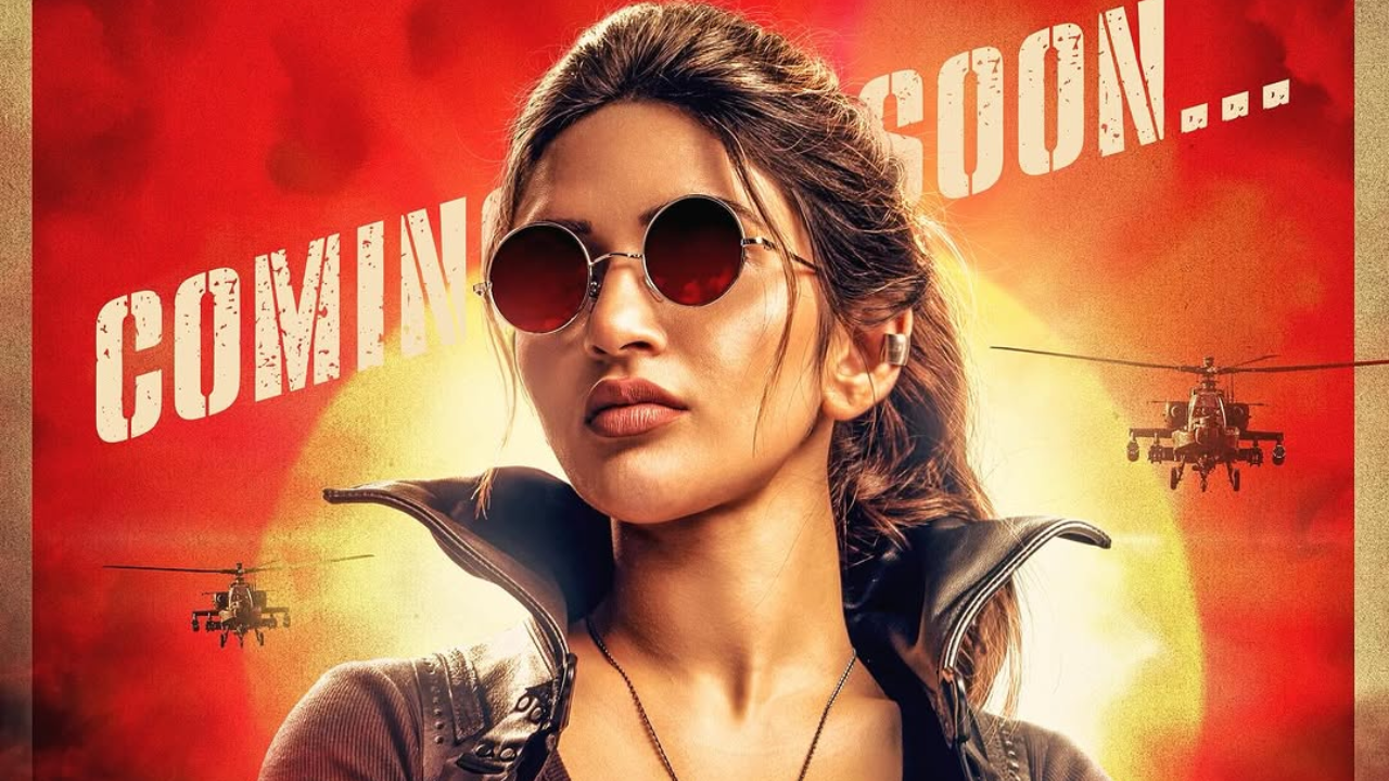 Sreeleela Unveils Action-Packed Look as ‘Agent Mirchi’ in Upcoming Bollywood Thriller