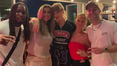  Sets for a night out with fellow players, beau Taylor Swift