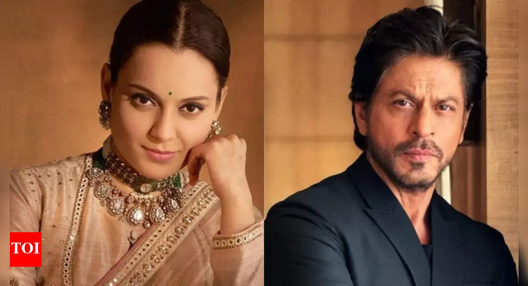 Kangana compares her journey to SRK