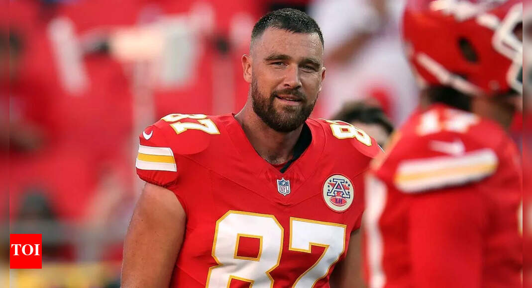 Travis Kelce turns Chiefs’ game into comedy hour with his hilarious Hakeem Olajuwon impression
