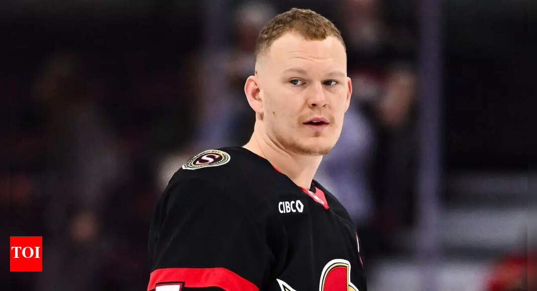 Brady Tkachuk injury update: Senators captain’s health in question after hard cross-check by Predators’ Roman Josi