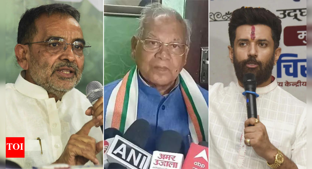 NDA mood check for Bihar polls: Chirag, Kushwaha upbeat; Manjhi’s post raises eyebrows