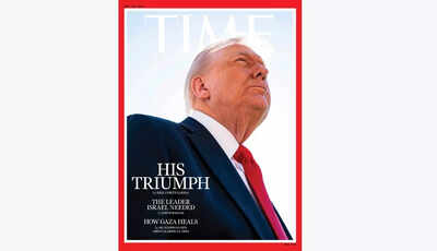 'Worst of all time': Trump’s peace deal makes Time Magazine cover — but he’s at war with his photo
