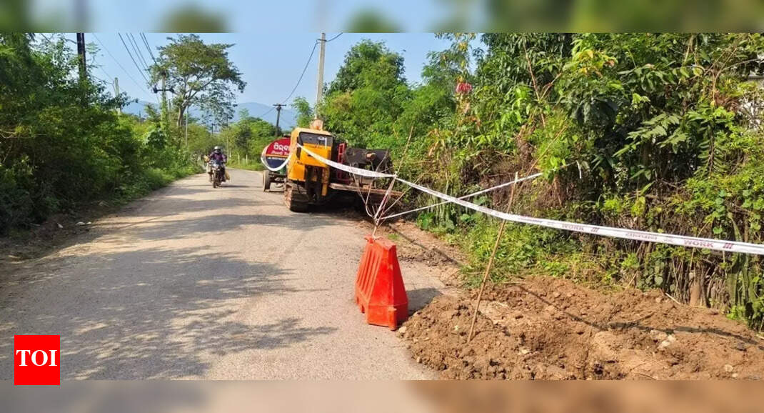 Keonjhar public roads damaged by unauthorized pipeline and cable work: PWD files complaints