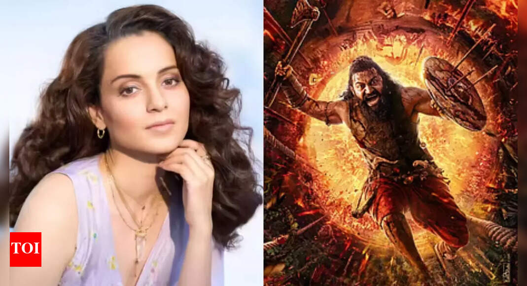 ‘Kantara Chapter 1’: Kangana Ranaut praises Rishab Shetty’s film; calls it ‘crucial for stopping tribal conversion’ | – The Times of India ‘Kantara Chapter 1’: Kangana Ranaut praises Rishab Shetty’s film; calls it ‘crucial for stopping tribal conversion’ | – The Times of India