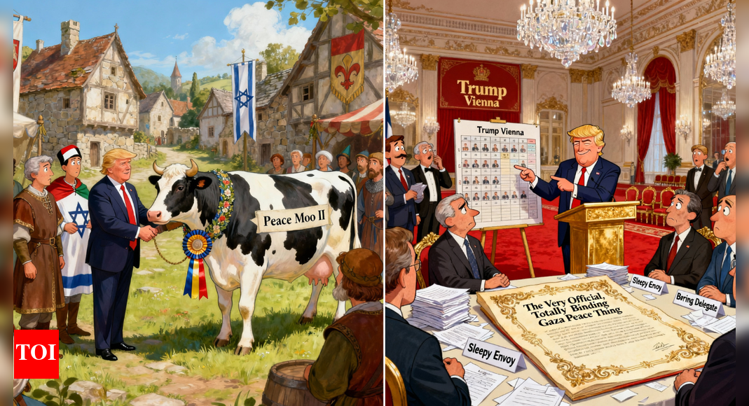 From Treaty of Cow to Vienna Convention: What if history negotiated Gaza - under Donald Trump of course