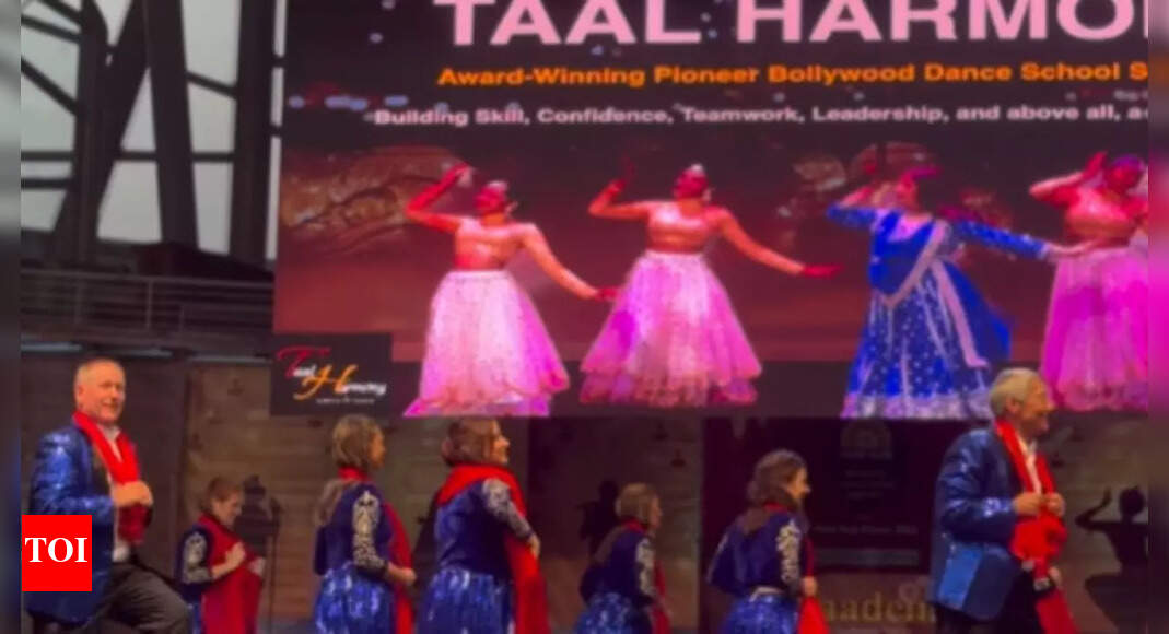 Watch: American mayors groove to Bollywood songs at North Carolina Diwali event
