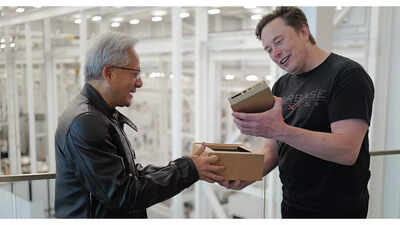 Nvidia CEO Jensen Huang hand-delivers ‘smallest supercomputer’ to Elon Musk; but he isn’t the first to receive it