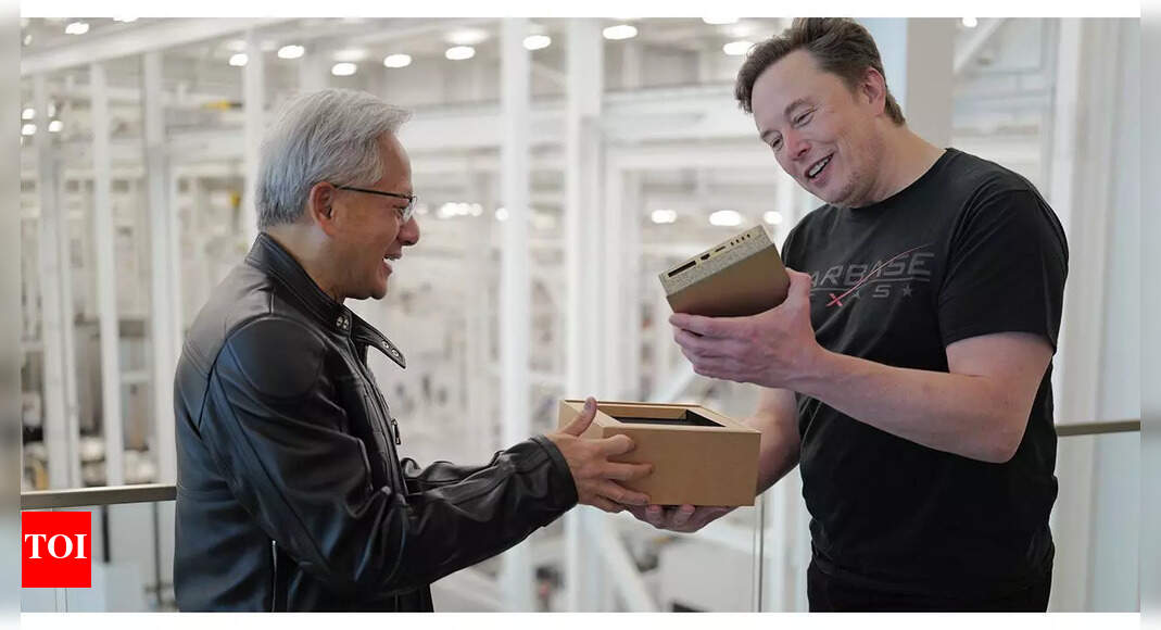 Nvidia CEO Jensen Huang hand-delivers ‘smallest supercomputer’ to Elon Musk; but he isn’t the first to receive it