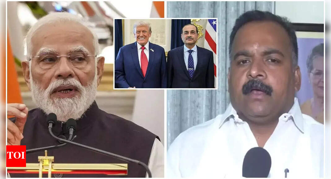 <div>Congress asks PM Modi to clarify Trump’s praise for 'killer' Field Marshal Asim Munir</div> <div>Congress asks PM Modi to clarify Trump’s praise for 'killer' Field Marshal Asim Munir</div>