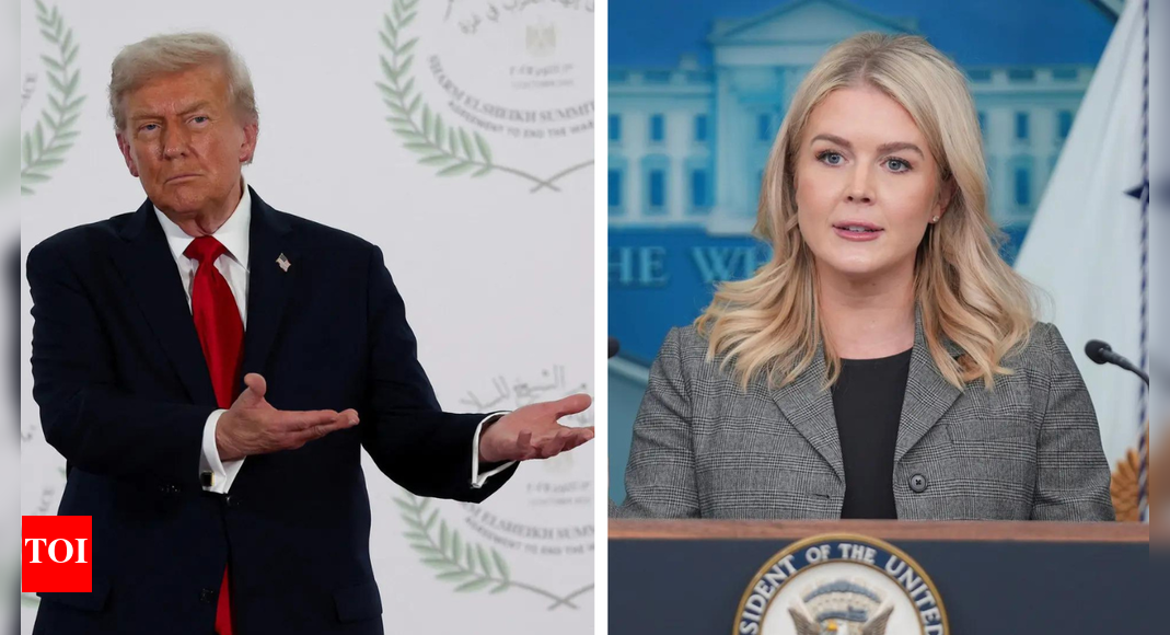 ‘Her lips move like a machine gun’: Donald Trump makes another wild remark on Karoline Leavitt — Watch