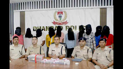 Dhanbad Police's SSP Prabhat Kumar Cracks Down on Organized Crime, Arrests Notorious Gang Members