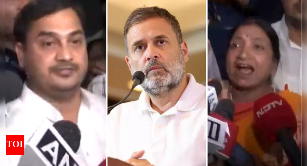'Don't want just sons of leaders': High drama after Congress meet over Bihar polls