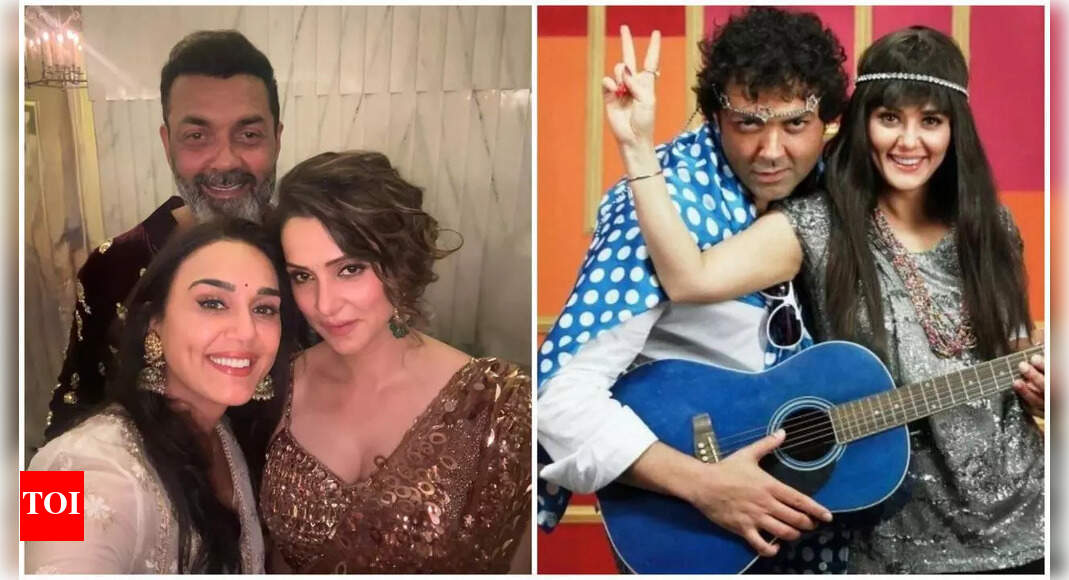 Preity recalls being a ‘third wheel’ to Bobby and Tanya