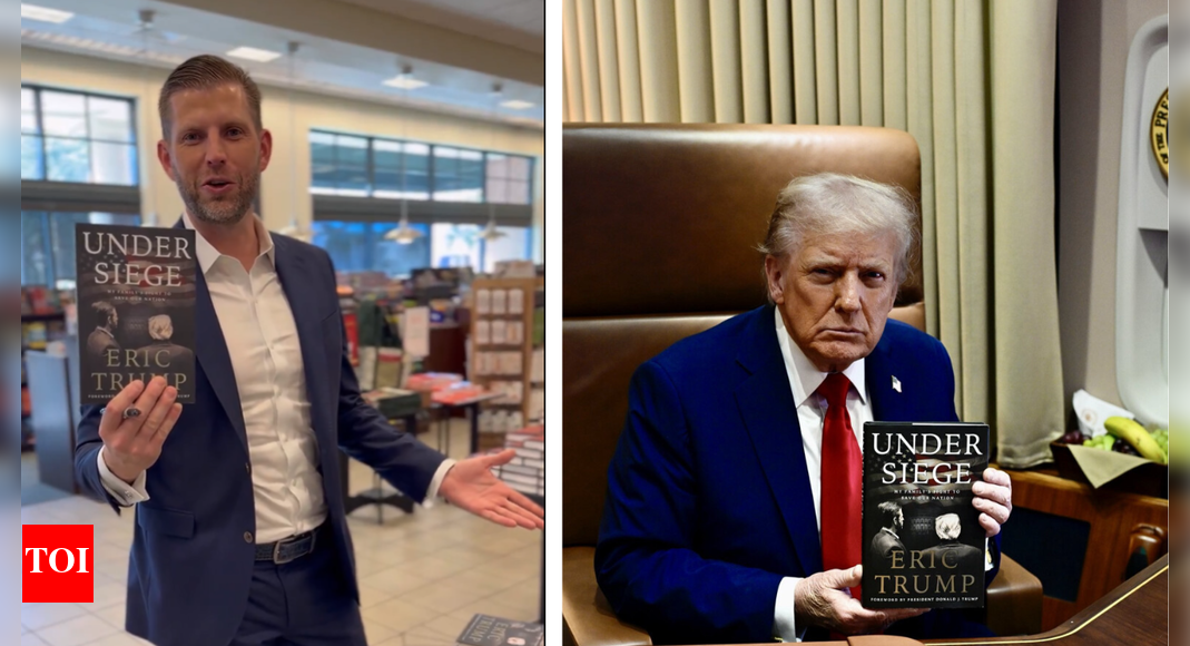 <div>‘Did Israel proofread it first?’: Donald Trump's son trolled after signing books in 'empty' store</div> <div>‘Did Israel proofread it first?’: Donald Trump's son trolled after signing books in 'empty' store</div>