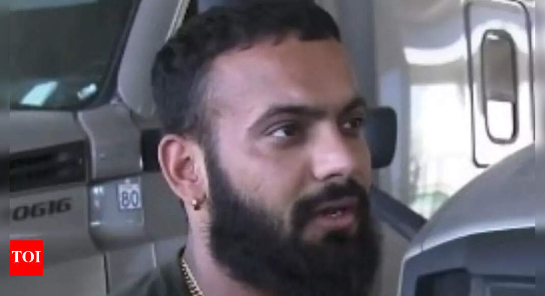 <div>'Spent a decade but can't speak English': Indian-origin truck driver's interview goes viral, Social media users ask why he is seeking asylum in US</div> <div>'Spent a decade but can't speak English': Indian-origin truck driver's interview goes viral, Social media users ask why he is seeking asylum in US</div>