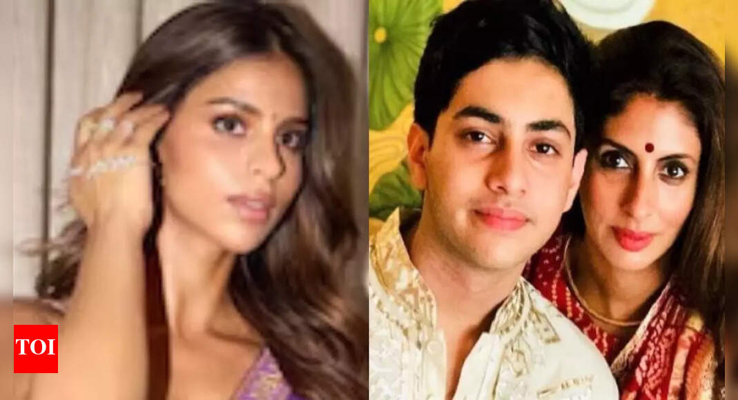 <div>Suhana and Agastya groove to Aishwarya's ‘Kajra Re'</div>