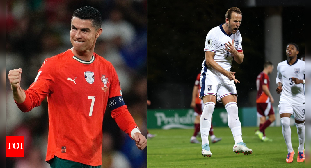 Harry Kane shines as England qualify for 2026 WC; Ronaldo breaks records for Portugal