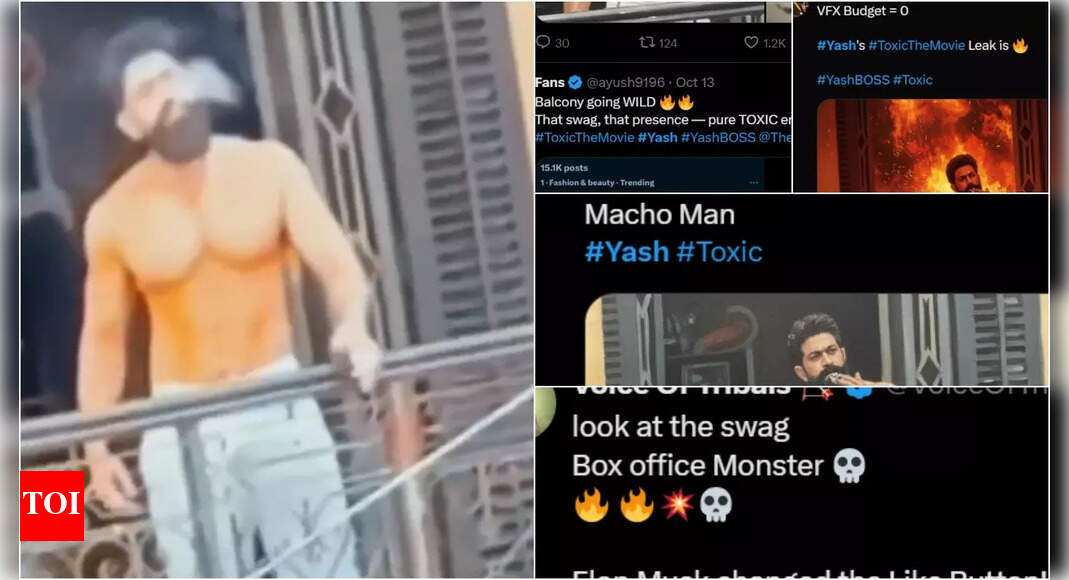<div>‘Toxic’ leak: Fans react to Yash's swag</div>