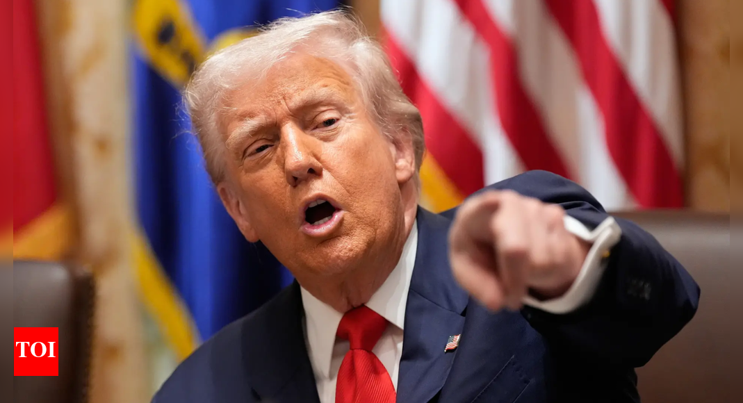 'India-Pakistan had great potential': Trump says Russia-Ukraine conflict is biggest after World War II; criticises Putin - The Times of India