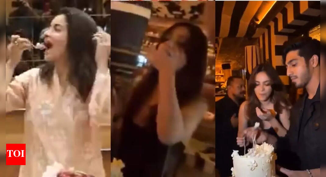 <div>Aneet feeding b'day cake to herself first reminds fans of Alia</div> <div>Aneet feeding b'day cake to herself first reminds fans of Alia</div>