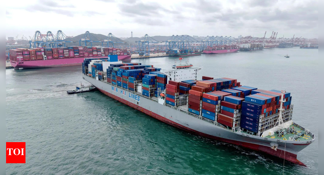 0 million deal: In a first, France’s CMA CGM eyes India for LNG-powered container ships; six vessels ordered – The Times of India