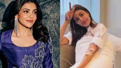 Kajal Aggarwal spotted with a tube in her nose; Fans turn curious about treatment, Instagram photo goes viral