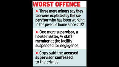  3 more kids accuse juvenile home supervisor; new FIR filed under POCSO