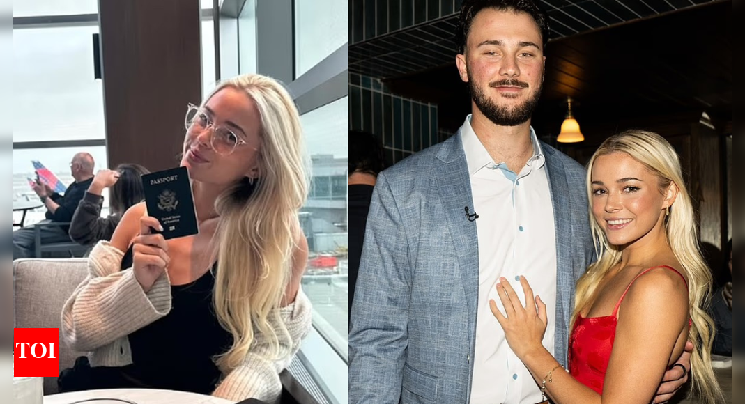 Paul Skenes wife Livvy Dunne escapes Nor’easter chaos as couple flies to romantic Italy getaway