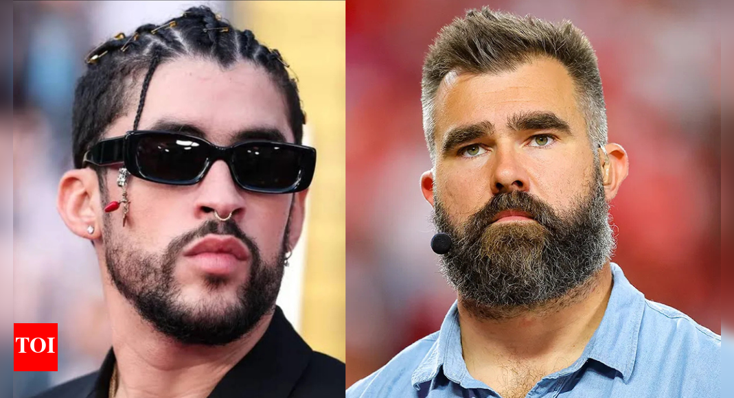 Jason Kelce breaks silence after shocking fake comments about Bad Bunny's Super Bowl show go viral | NFL News - The Times of India