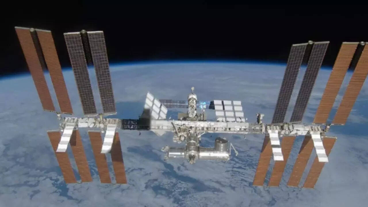 International Space Station in orbit