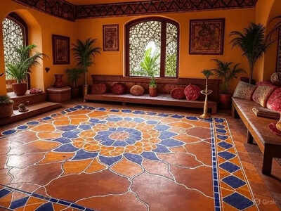 Floor art is stealing the spotlight in design-savvy homes