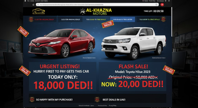UAE: Too good to be true? Sharjah Police warn of ‘dream car’ scams targeting buyers and sellers online