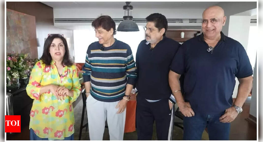 <div>'Mahabharat' fame Pankaj Dheer's last appearance was on Farah's vlog</div>