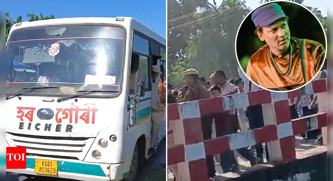 Zubeen Garg case: Fans attack convoy taking accused to jail - watch