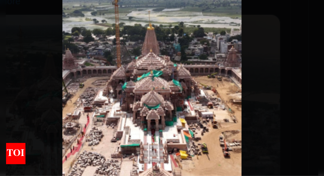 Ayodhya: Ram Mandir is almost complete, to fully open on November 25, watch stunning pics
