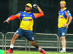 Chennai Super Kings @ Practice session