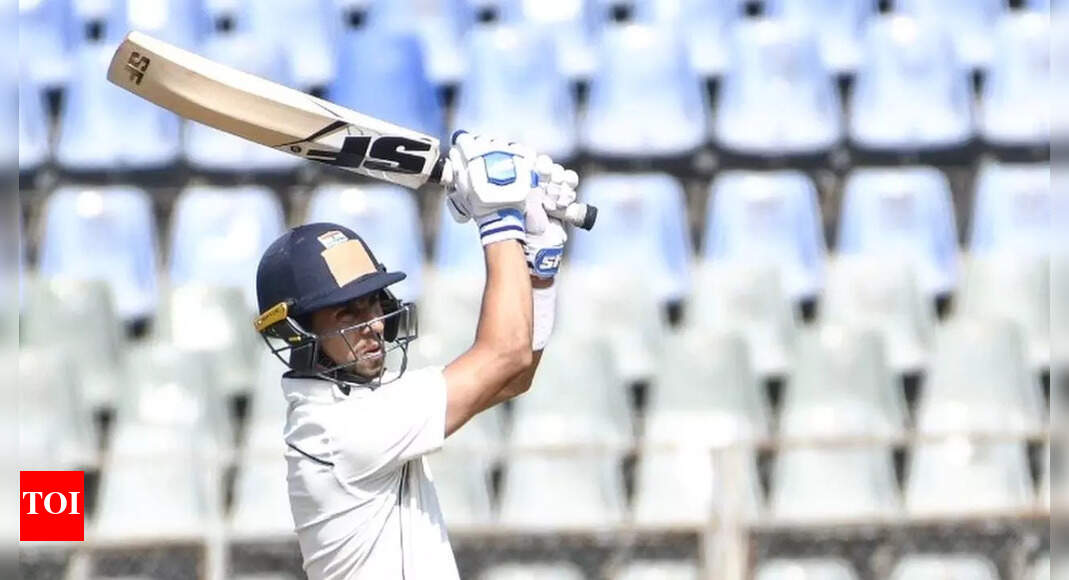 Siddhesh Lad: Son of Rohit Sharma's coach, aims to play crucial knocks for Mumbai