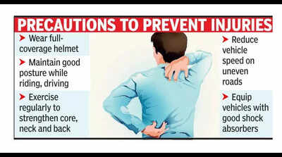 Bengaluru’s potholed roads sending more commuters to hospital?