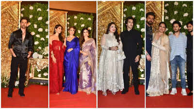 Ramesh Taurani’s Diwali bash: Hrithik Roshan, Pooja Hegde, Sonakshi Sinha, Sunita Ahuja and others steal the spotlight