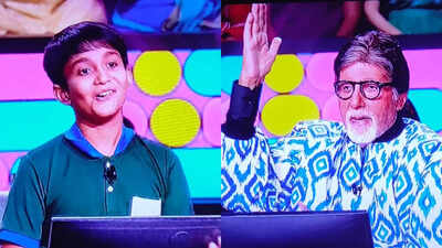 Kaun Banega Crorepati 17: Young contestant Rudra teaches viral social media dance steps ‘aura farming’ to host Amitabh Bachchan