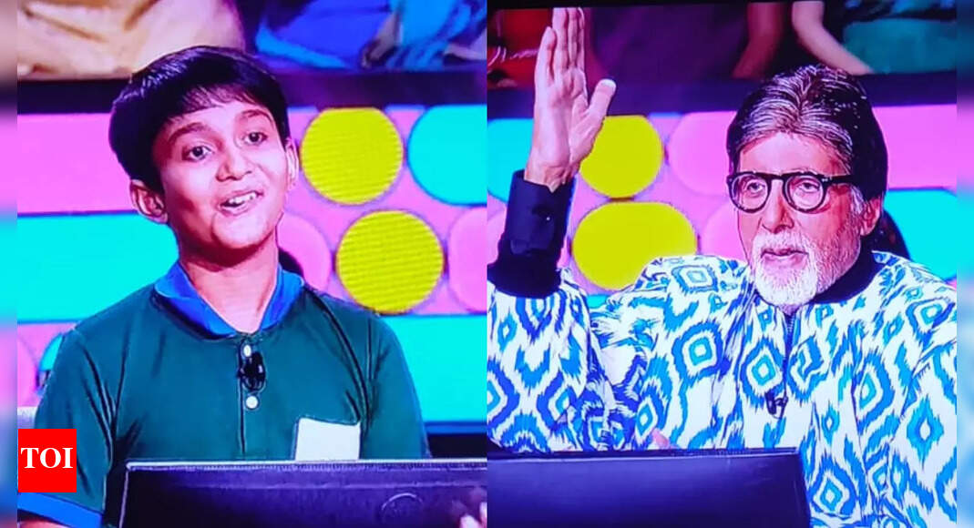 Kaun Banega Crorepati 17: Young contestant Rudra teaches viral social media dance steps ‘aura farming’ to host Amitabh Bachchan