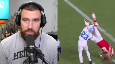 Travis Kelce finally reveals what really happened after that terrifying head landing against the Lions