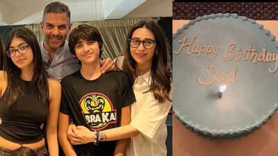 Karisma Kapoor's children celebrate Sunjay Kapur's birth anniversary amidst legal battle for his Rs 30,000 crore estate, Kareena Kapoor says, 'Dad protecting you'
