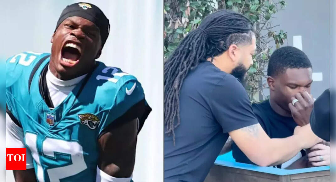 "Leaving my old flesh and...": Travis Hunter explains why he got baptized before Sunday's game and his faith-filled reply silences critics instantly