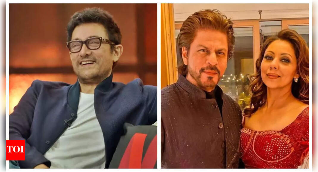 <div>Aamir was once blown away by THIS at SRK's 2017 Diwali party</div>